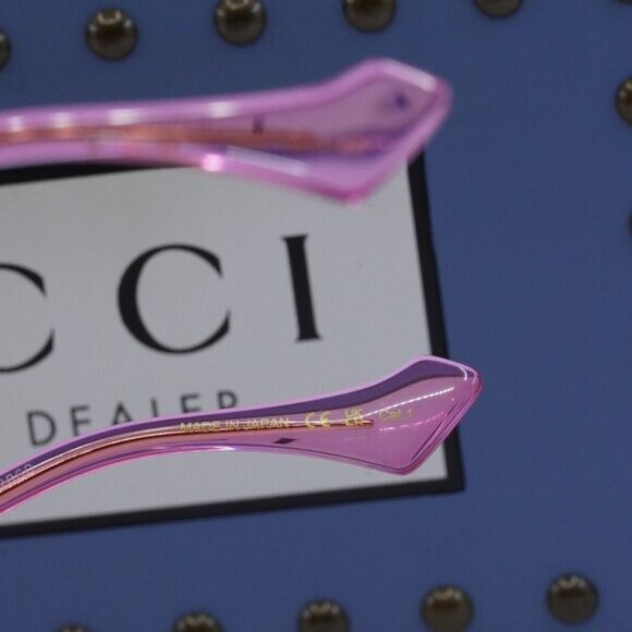Gucci GG1552S 003 Cat Eye Sunglasses - Magenta / Orange to Violet main image 8